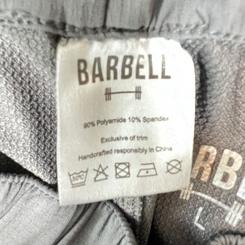 Barbell Apparel Sweatpants Men's Large Gray Activewear Hiking Performance - Picture 3 of 12